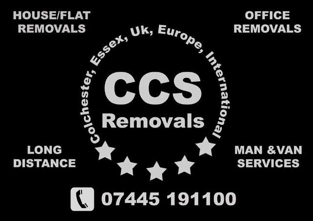 CCS Removals Colchester Essex - U.K. - Europe logo
