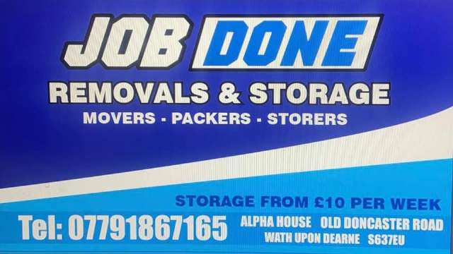 Jobdone Removals And Storage logo