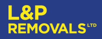L & P REMOVALS logo
