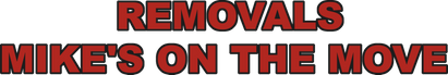 Mike’s on the Move Removals logo