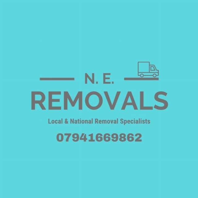 N E Removals logo