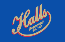 Halls Removals logo