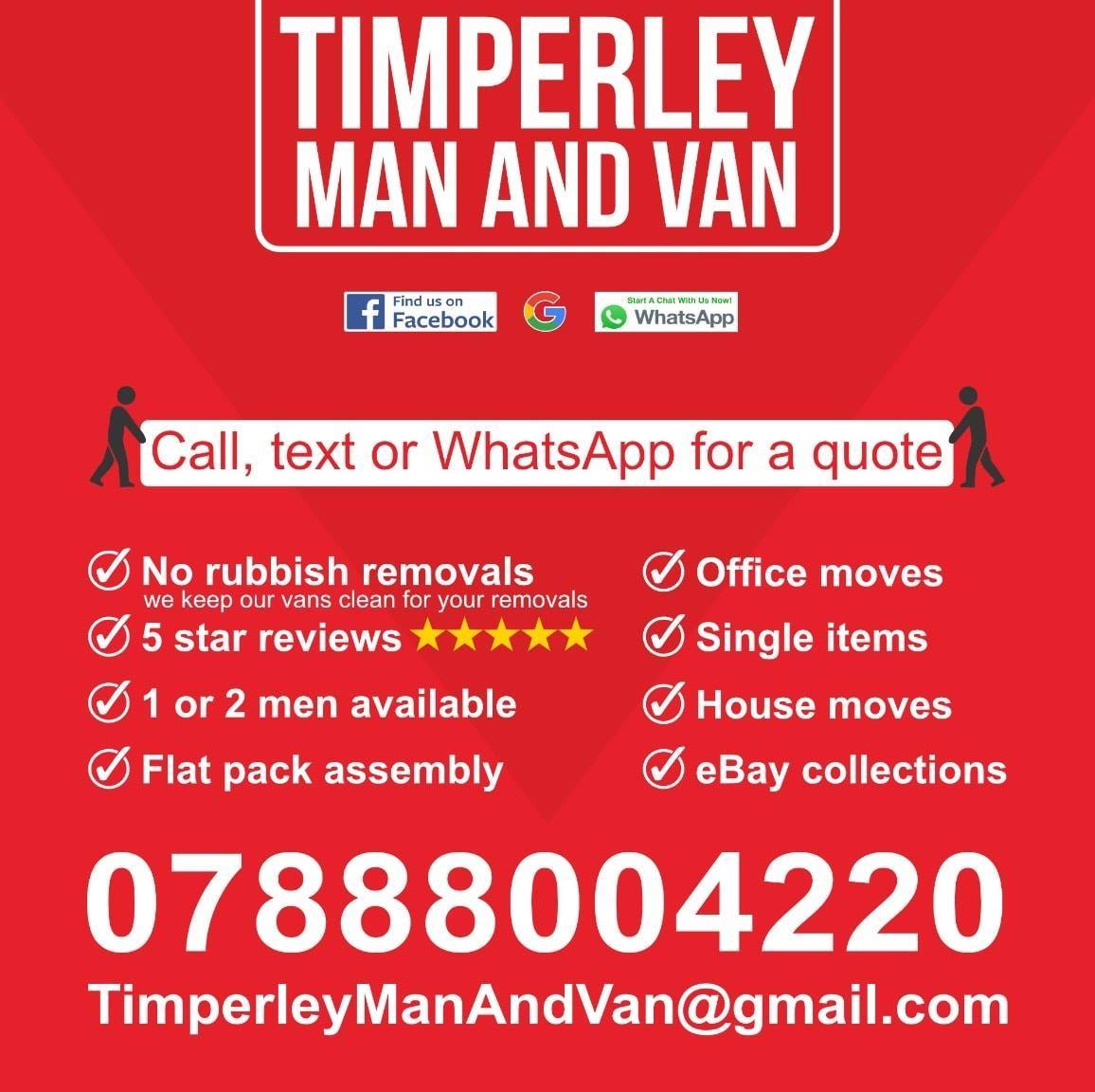 Timperley Man & Van Manchester logo