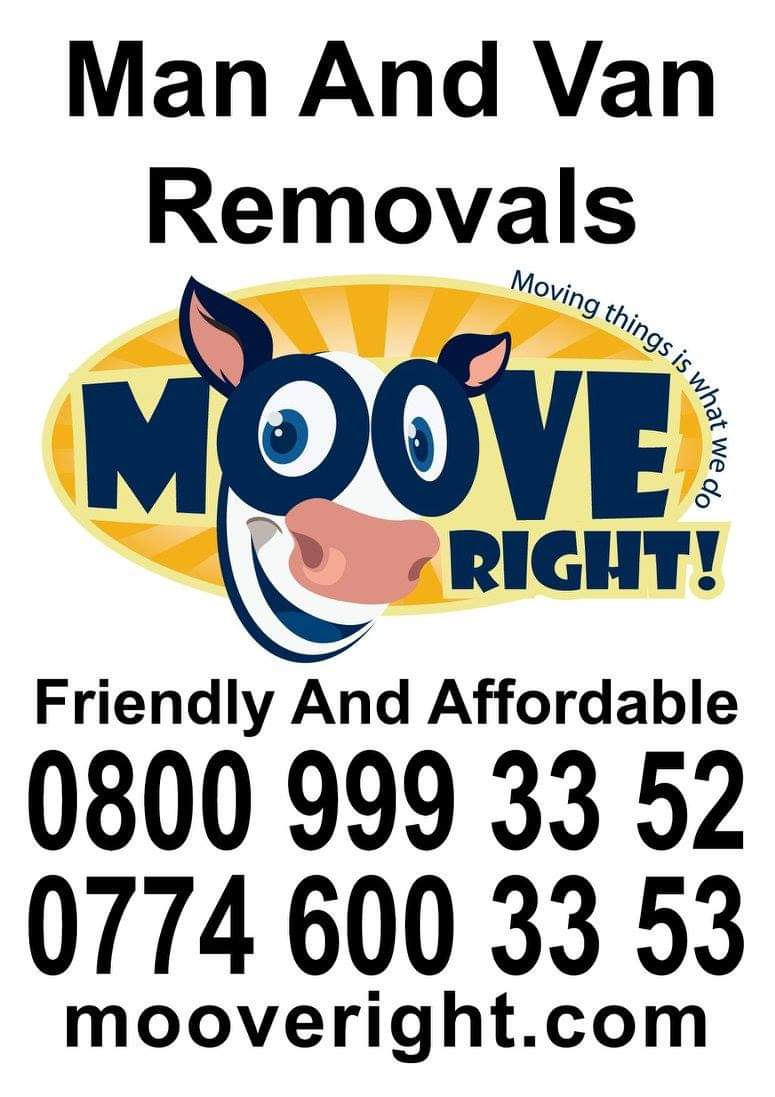 Moove Right! Removals Man and Van Service logo