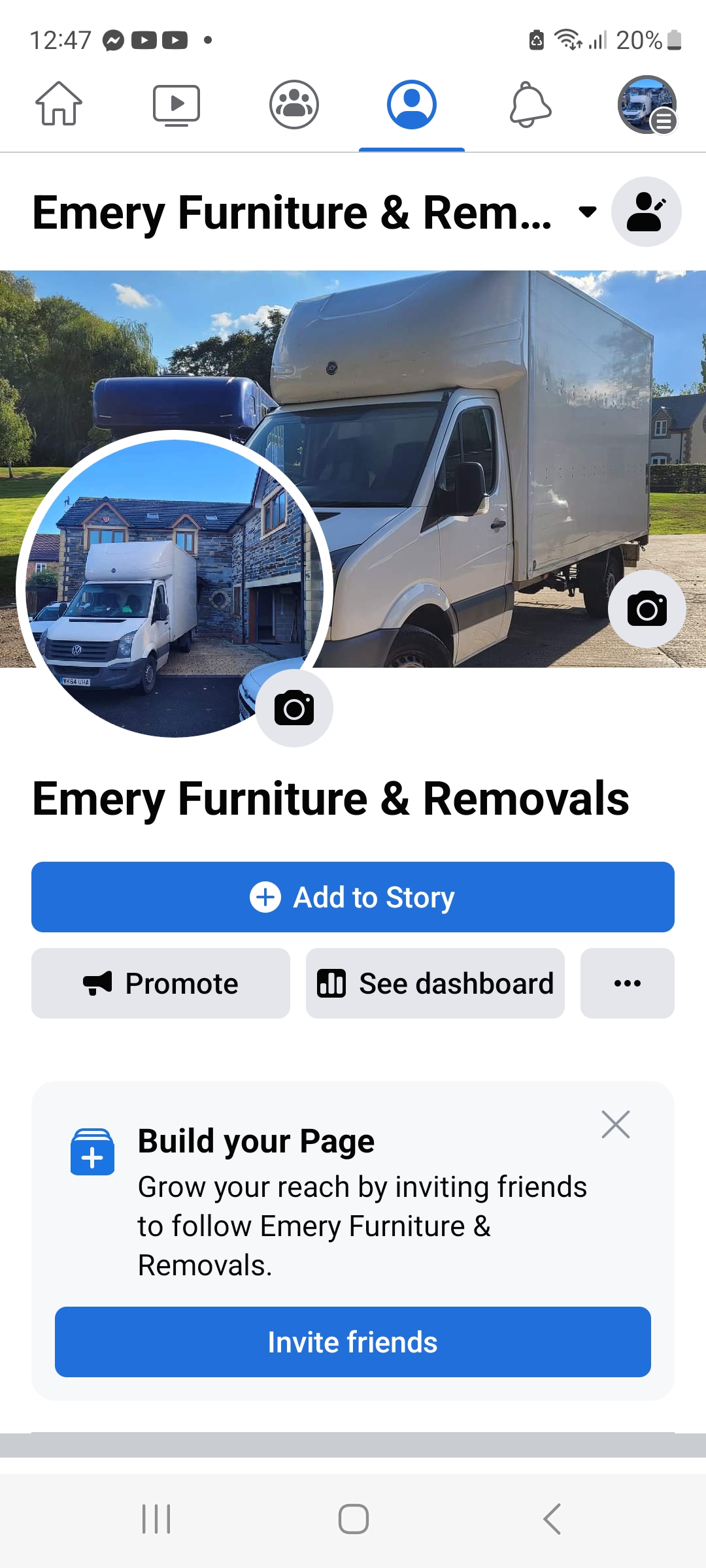 Emery Furniture and removals logo