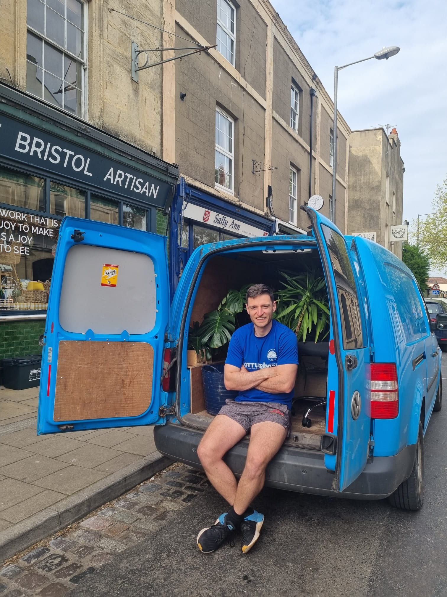 Sam with a Van