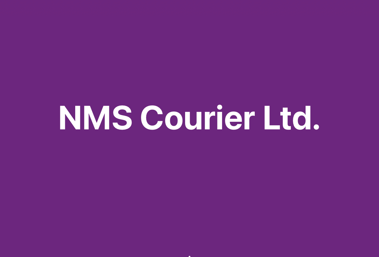 NMS Courier ltd.  logo